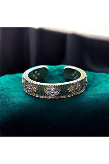 Miltonia Vintage Adjustable Steel Ring