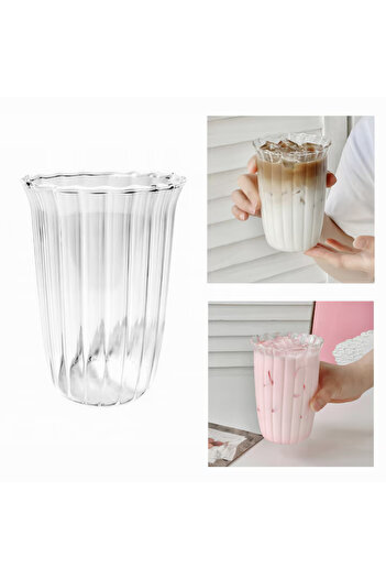 varioshop VarioShop® lemonade, coffee and tea glass, modern design, transparent borosilicate glass, r
