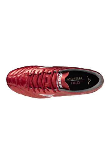 MIZUNO Morelia Neo 4 Pro Erkek Krampon Kırmızı