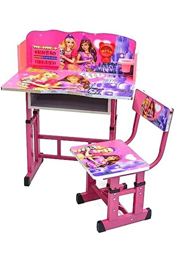 Generic Baby Desk Study Table For Kids Pink Color