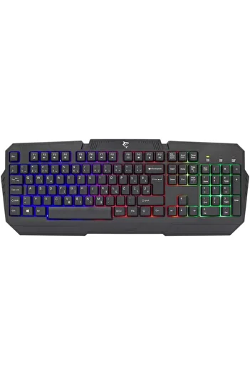 white shark Gaming Keyboard White Shark GK-2105 DAKOTA, USB, RGB Lighting, US Layout (Black)