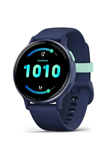 Garmin Smartwatch vivoactive 5, GPS, 42mm, Silicone Strap, Metallic Navy/Navy