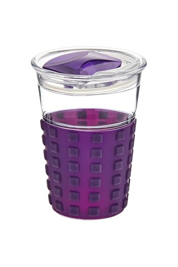 Generic Harmony 6291023629475 350Ml Bottle With Lid And Straw - Purple