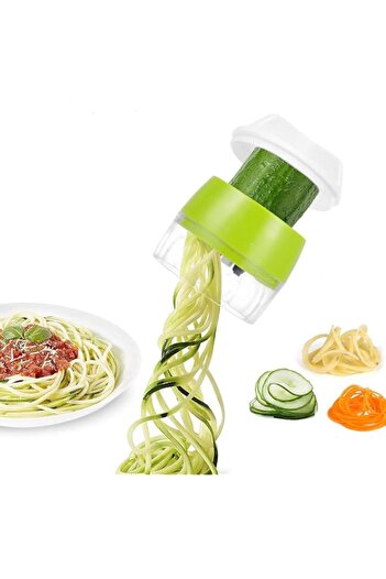 Generic SKEIDO Vegetable Spiralizer Handheld, 4 In 1 Vegetable Slicer Vegetable Chopper Zucchini Spiralizer