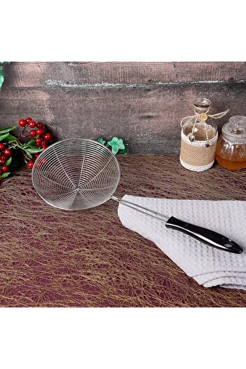 Generic Royalford Stainless Steel Skimmer – Premium Fine Mesh Strainer - Sieve Solution – Perfect Ladle Ski