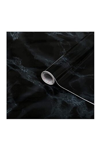 Generic D-C-Fix 346-0048 Decorative Self-Adhesive Film, Marble Black, 17" X 78" Roll