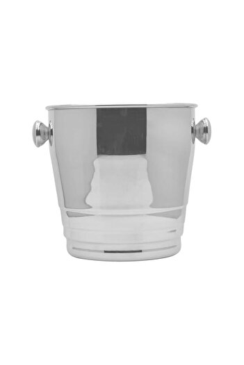 Generic Raj Steel Thumbs up Ice-Bucket, 20 cm, RTB001,, Cold Storage Bucket , Ice Bucket , Bar Accessories,
