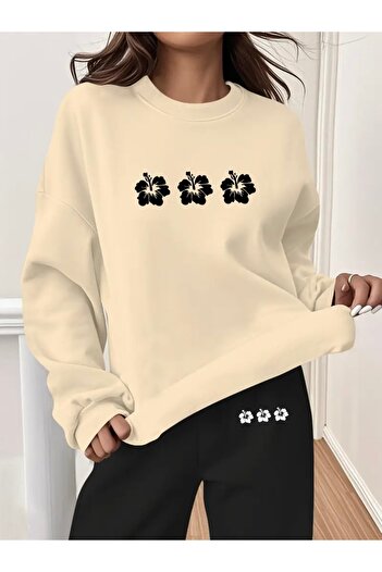 FUFLUNS ΣΕΤ ΦΟΡΕΚ ΦΟΡΕΚ ΠΟΔΗΛΑΤΟ UNISEX OVERSIZE ΜΕ ΣΤΑΥΡΟ ΧΙΒΙΣΚΟΥΣ
