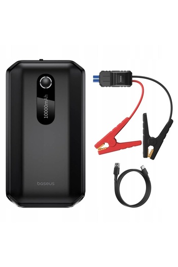 Baseus Baseus 1000A Power Bank, Car Jump Starter, and Emergency Light Black - BS-CH001