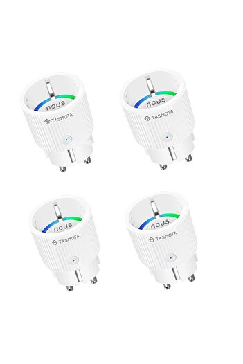 Nous Set 4 prize Inteligente WiFi A8T, 10A - Tasmota, ESP32