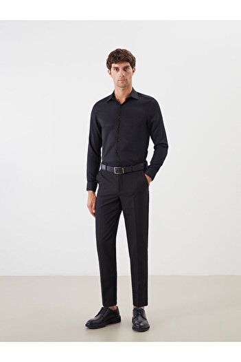 LC Waikiki Selecții strălucitoare de la Shining Store |   Cămașă Dobby pentru bărbați, cu mâneci lungi, slim fit