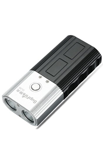 Supfire LED bicycle flashlight BL06, 550 lumens, 200m, 4000 mAh battery, USB