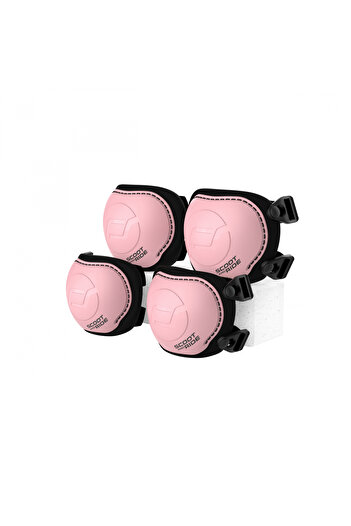 SCOOT AND RIDE Scoot and Ride protection set, knee and elbow pads, size S, Rose