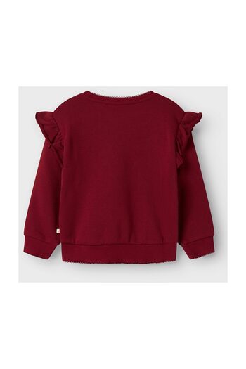 Name it Дамска/момичешка суитшърт Red Dahlia
