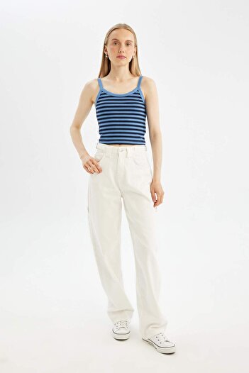 DeFacto Ribbed Camisole Athlete - D4248AX24HS
