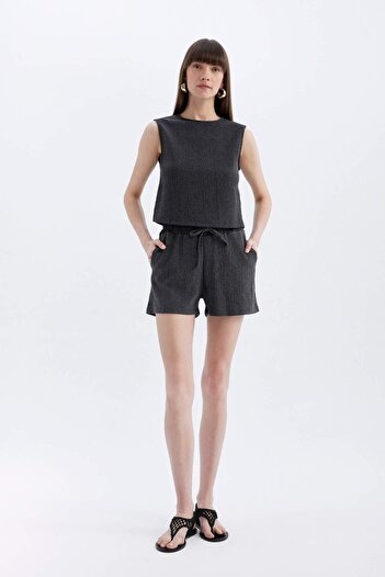 DeFacto Regular Fit Crew Neck Basic Απλό Τυλιγμένο εσώρουχο D1523ax24sm