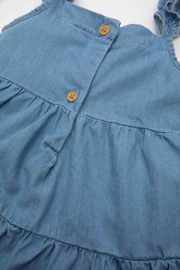 DeFacto Rochie Jean fetita - D3490A524SM