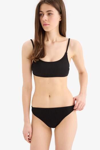 DeFacto Regular Fit Wrap Bikini Top-Fall in Love B7207Ax24Sm