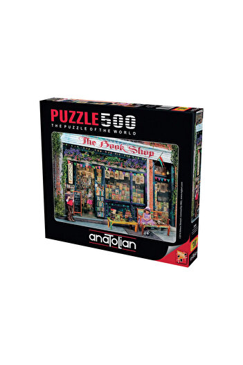 Anatolian Puzzle 3588 Model Kids Bookstore Puzzle - 500 Pieces