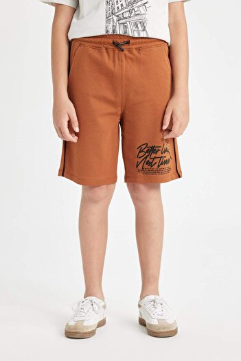 DeFacto Boy's Printed Shorts - C3724A824HS
