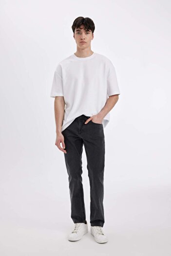 DeFacto Sergio Regular Fit Normal Bel Boru Paça Jean Pantolon D2412AX24SM