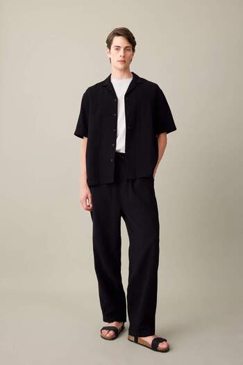 DeFacto Relax Fit Relaxed Cut Summer Jogger Pants Cotton Pocket Straight Leg C3374Ax24Sm