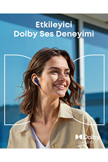 Anker Soundcore Liberty 5 | Dolby Audio Gürültü Engelleyici Kulak Içi Kulaklıklar - Mavi - A3957