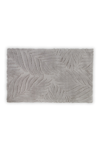 Schafer Home Marla Cotton 2-Piece Bath Mat-Grey