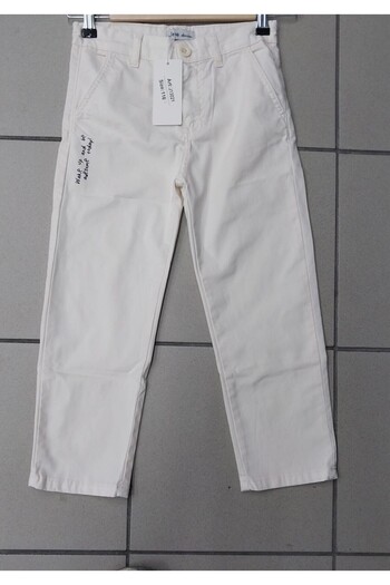 HÇ Hülya Çelik KİDSWEAR 2018 Men's Pants Cream