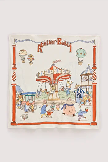 Atelier Babbi Double Sided Baby Blanket - Funfair
