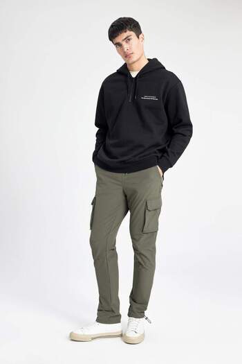 DeFacto Summer Tactical Jogger Pants Slim Fit Slim Fit Cargo Pocket B3585Ax24Sp