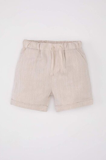 DeFacto Baby Boy Basic Plain Pocket Shorts C3420A524Sm