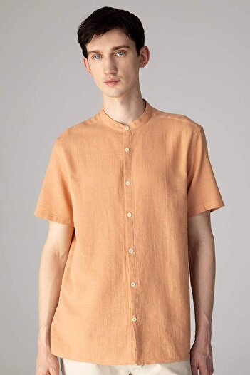 DeFacto Prevailing Collar Regular Fit Cotton Shirt - C7660Ax24Sm