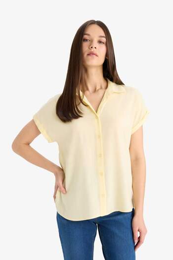 DeFacto Regular Fit Kısa Kollu Gömlek N7819AZ24SP