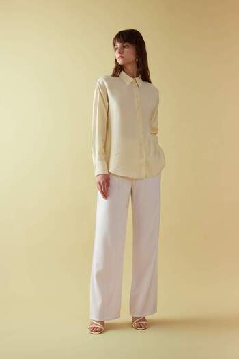 DeFacto Relax Fit Basic Solid Long Sleeve Shirt C4347Ax24Sm