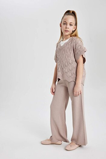 DeFacto Girl's Cotton Trousers C0540A824Sm