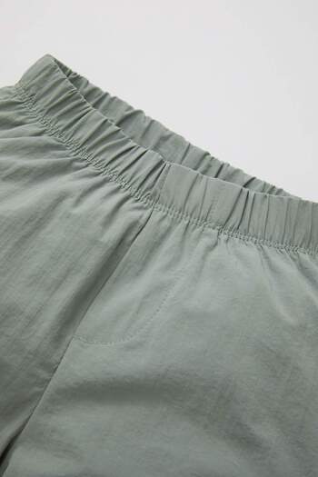 DeFacto Baby Girl Cargo Fit Jogger Parachute Pants with Elastic Waist and Legs B9703A524Sp