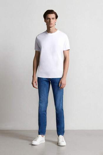 DeFacto Pedro Slim Fit Narrow Fit Regular Waist Narrow Leg Jean Trousers C3906AX24SP