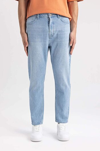 DeFacto Τζιν παντελόνι 90s Slim Fit Skinny Fit Ψηλόμεσο Skinny Leg C1816AX24SP