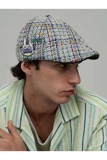RustandRich Women Men White Hat City's Collection - Havana - Casket