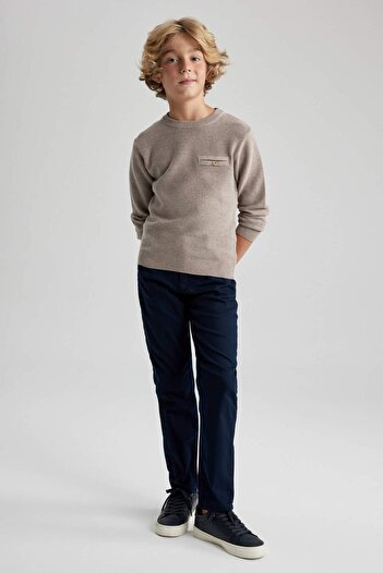 DeFacto Jungen-Strickpullover mit Rundhalsausschnitt B1322A823WN