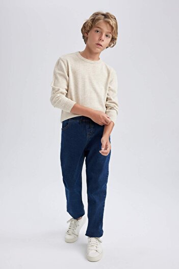 DeFacto Boy's Crew Neck Knitwear Sweater A4992A823Wn