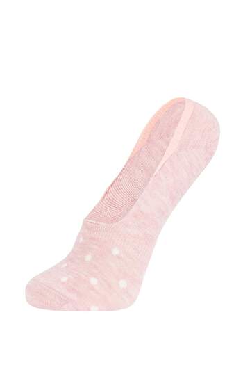 DeFacto Damen 3-teilige Baumwoll-Ballerina-Socken Z7560AZNS