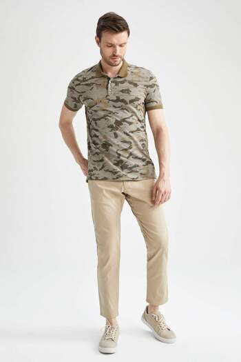 DeFacto Regular Fit Basic Chino Trousers U6543Az22Sp