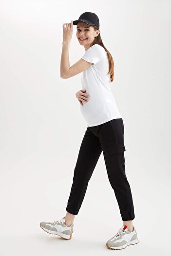 DeFacto Jogger Maternity Pants with Cargo Pocket