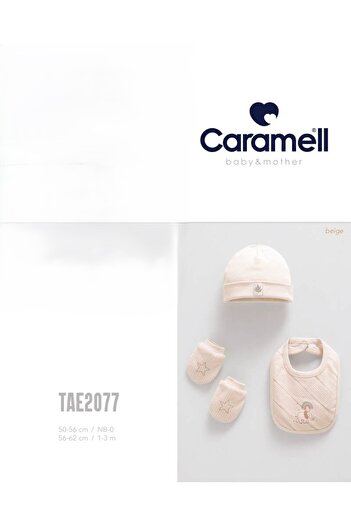 Caramell My Baby Kumsal Set of 4 Accessories Gloves Apron Beanie Good Baby 2077
