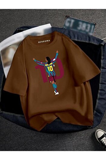 DM DOLCE MORE OVERSIZE ΠΟΔΟΣΦΑΙΡΙΣΤΗΣ ΕΚΤΥΠΩΣΗ UNISEX T-SHIRT ΕΚΤΥΠΩΣΗ
