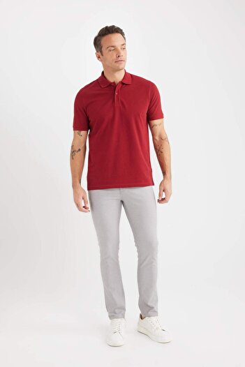 DeFacto Slim Fit Slim Fit Trousers T1055Az21Sp
