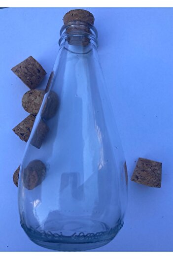 yeni11 Borayris 10 Pieces Conical Cork Stopper Compatible with Jenisa Avşar Soda Glass Bottle