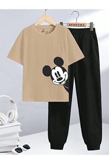 BENROMA Character Printed Children's Tracksuit Set